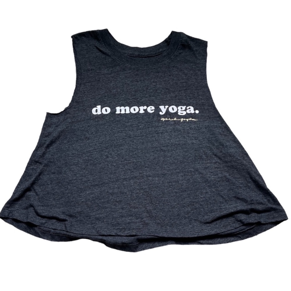 Spiritual Gangster Charcoal Tank Top